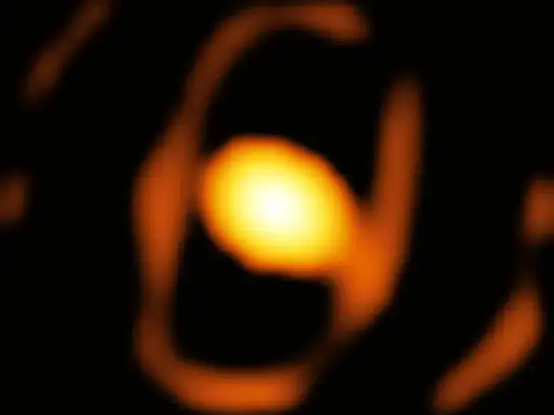 Astronomen maken eerste close-up foto van een ster buiten ons Melkwegstelsel
