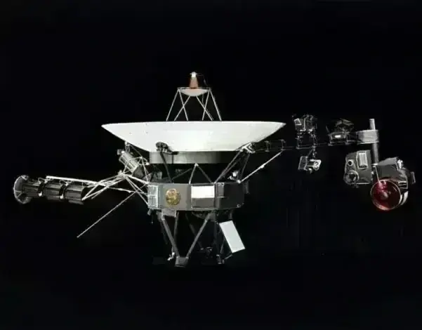 cosmosportal Voyager ruimtesonde in de diepe ruimte