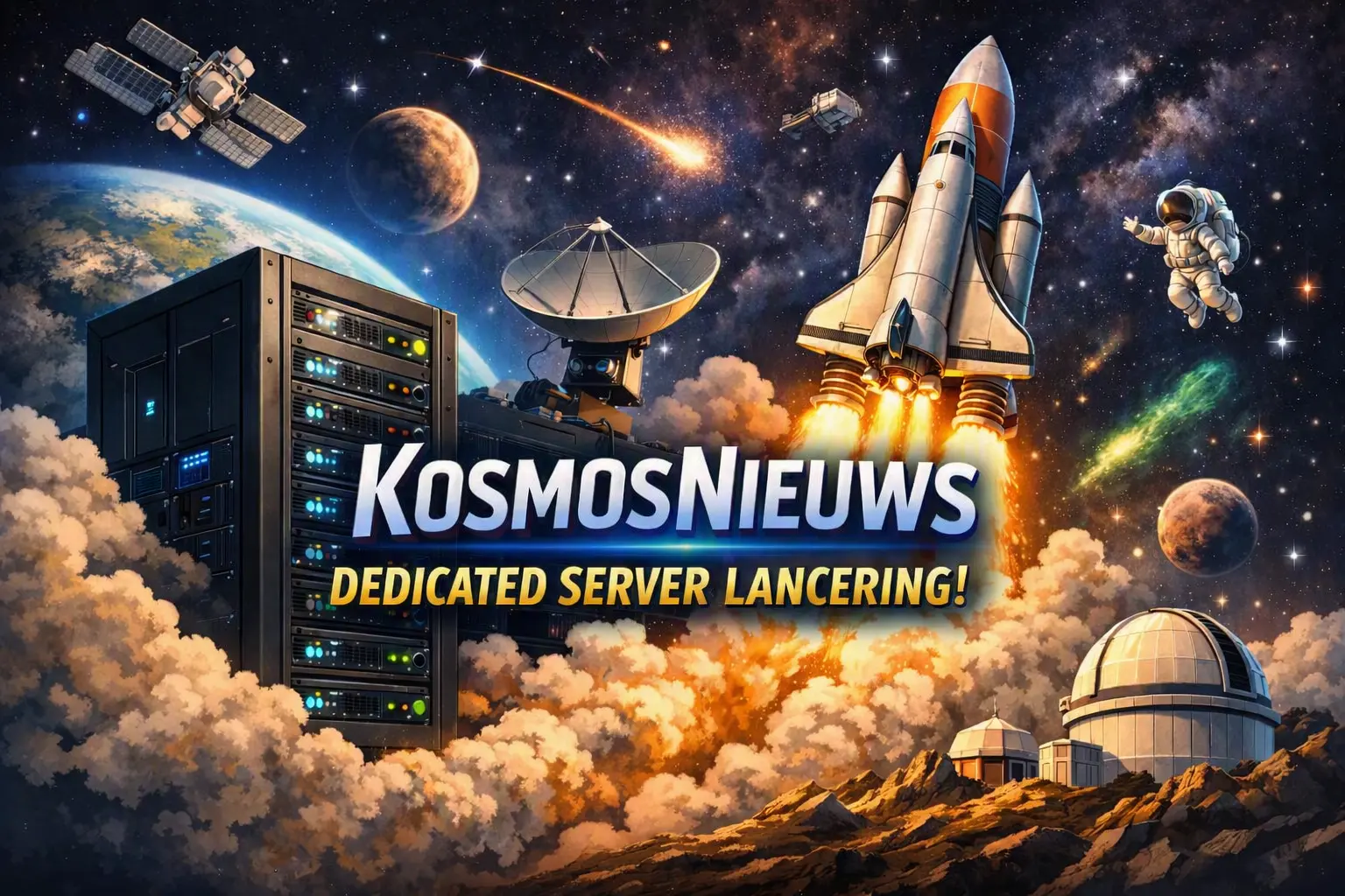 AstroPulse verhuist naar een dedicated server: een nieuwe mijlpaal voor stabiliteit en snelheid