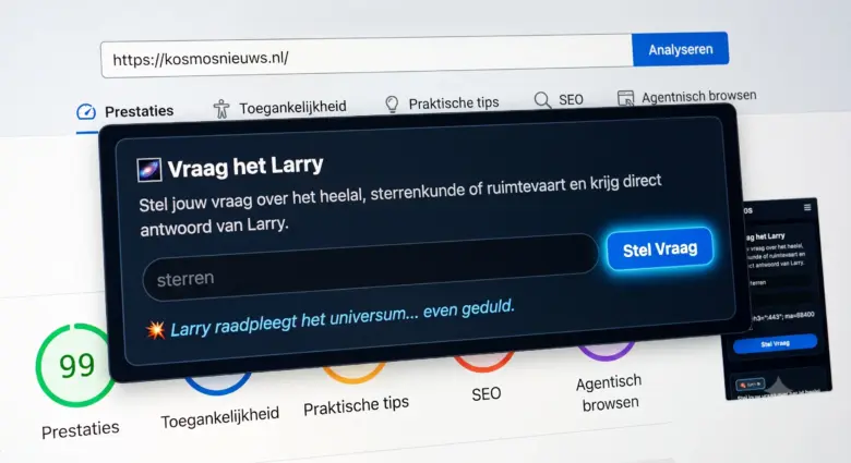 Maak kennis met Larry: Jouw persoonlijke gids door het universum